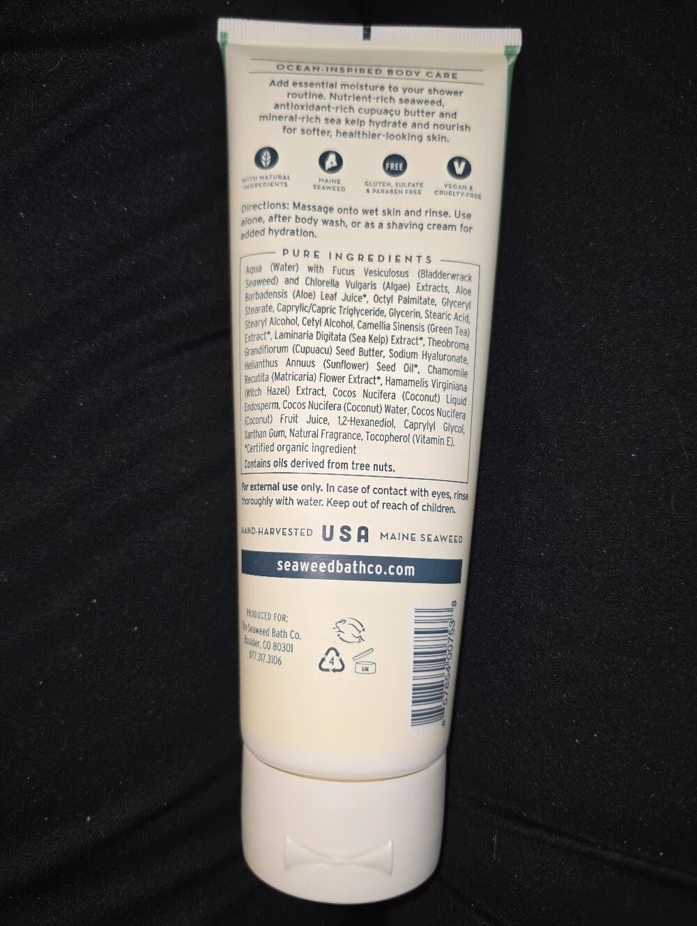 The Seaweed Bath Co. Hydrating In-Shower Body Conditioner - Coconut Water Scent